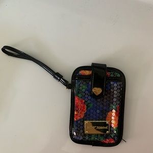 Betsy Johnson wristlet with built in wallet